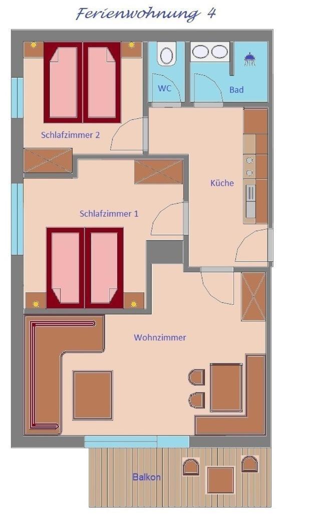 Haus Schennach Mayrhofen Quarto foto